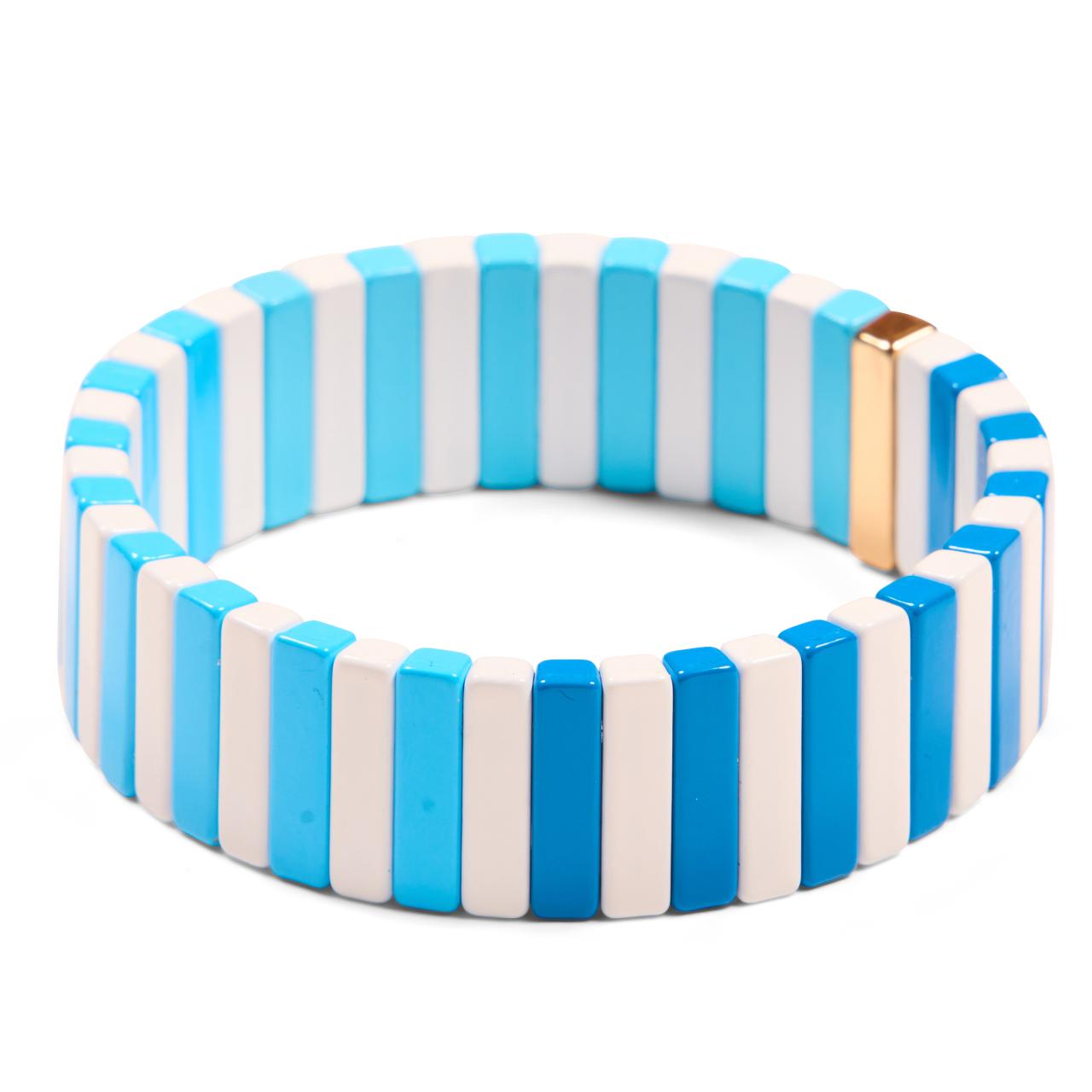 Summer Waves Wide Bracelet
