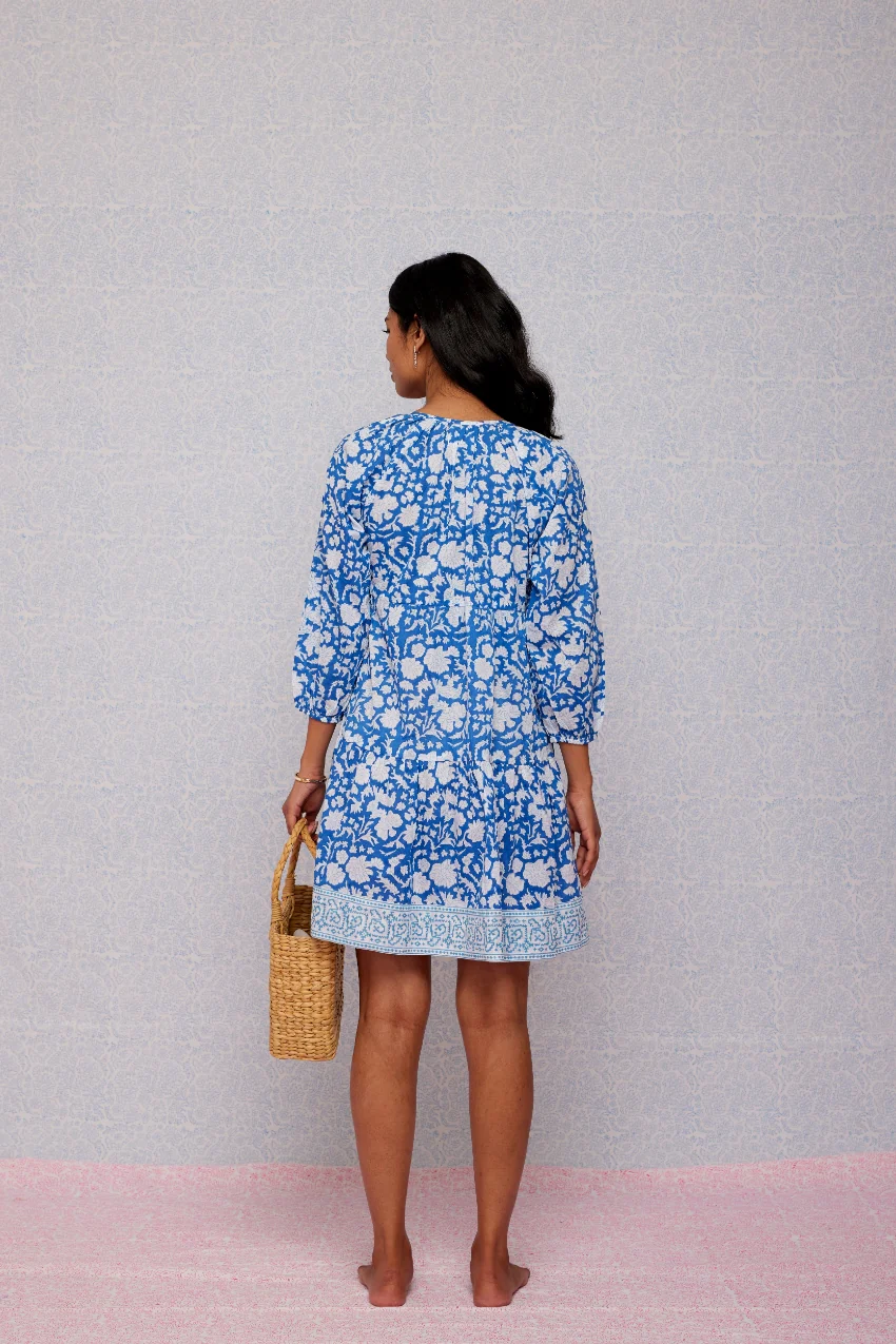 SZ Priya Dress in London Blue