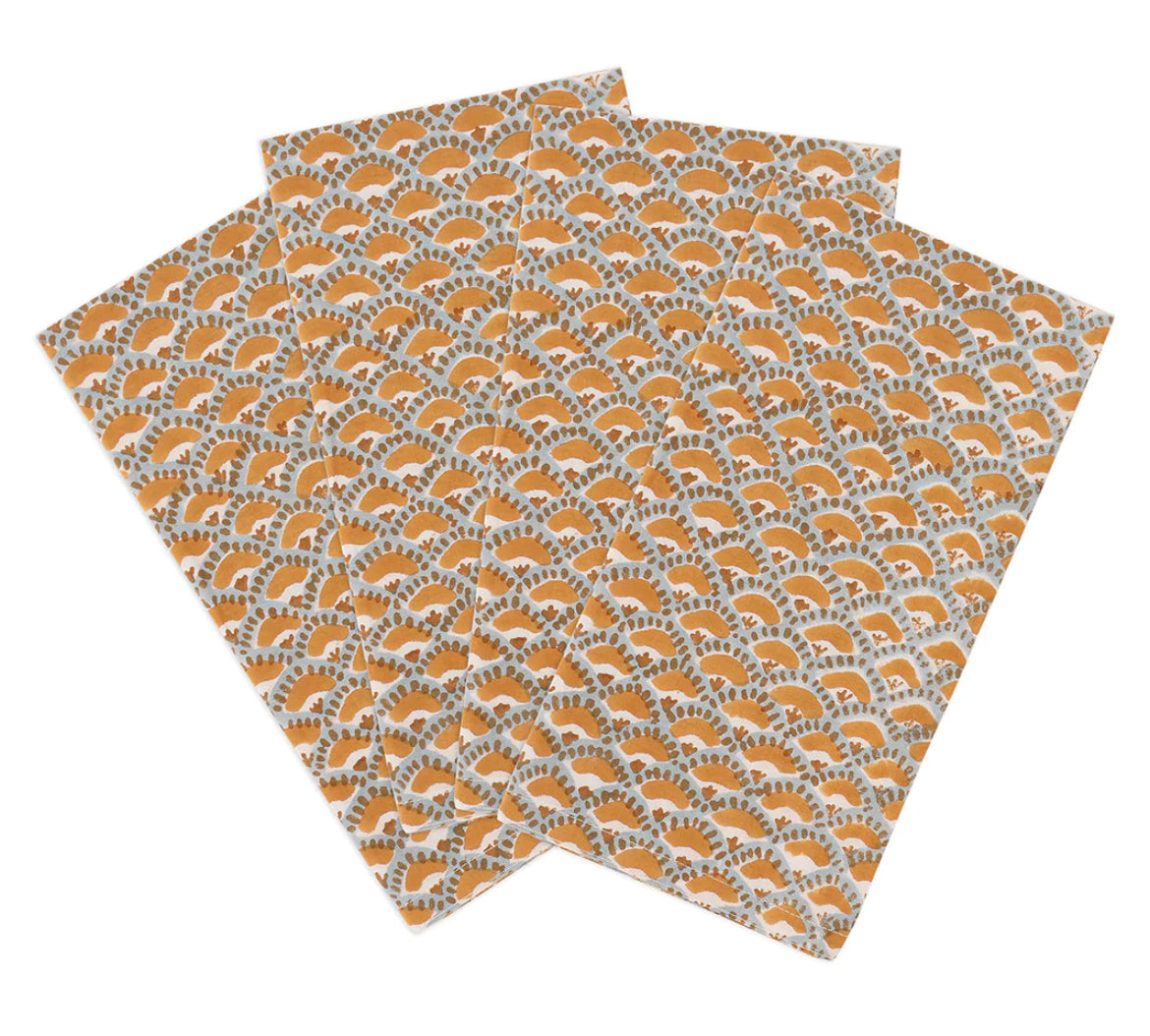 Naples Sahara cotton napkins (set of 4)