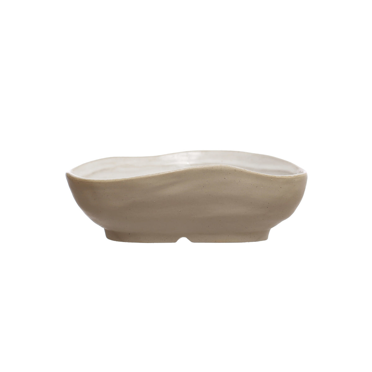 Stoneware Shell Bowl Design 2 (Each One Will Vary)