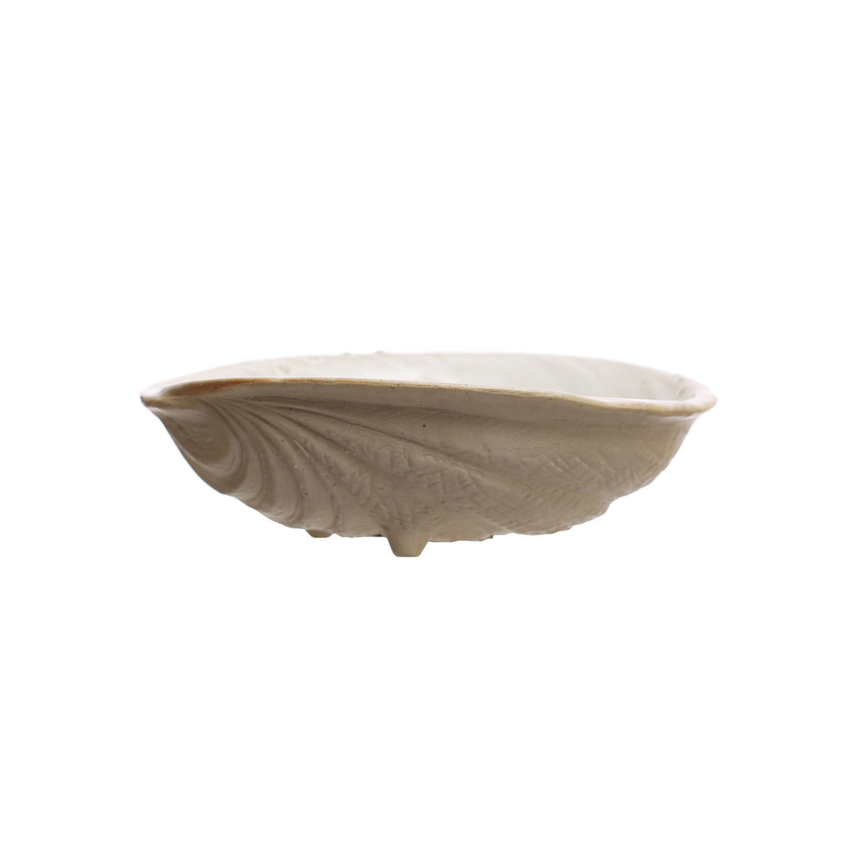 Stoneware Shell Bowl (Each One Will Vary)