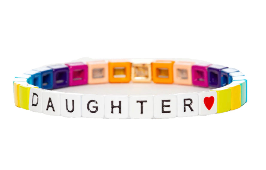 Daughter Tile Bracelet
