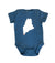 Blue Maine Onesie