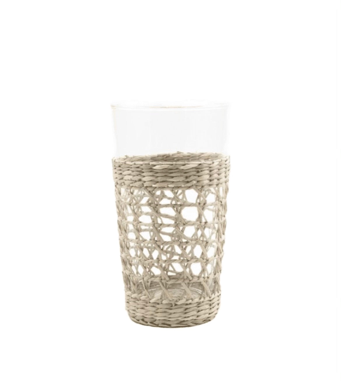 Seagrass Cage Highball set of 4