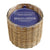 beach wood 2 wick handwoven candle 12 oz