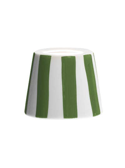 Lido Lampshade Green Stripes Poldina Pro