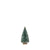 3" Round x 6"H Sisal Bottle Brush Tree with Wood Base, Blue