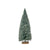 4-1/4" Round x 12"H Sisal Bottle Brush Tree with Wood Base, Blue or
