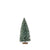 3-3/4" Round x 9"H Sisal Bottle Brush Tree with Wood Base, Blue