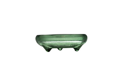 Round Bowl w/ Legs Green