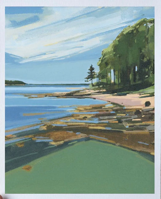 Southwest Harbor Tide | Print on Canvas