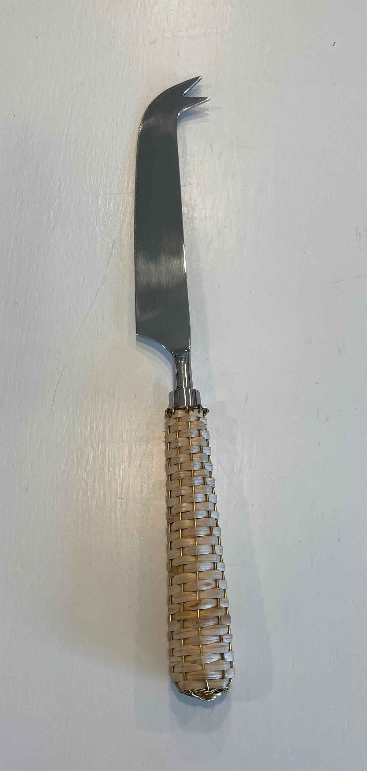 Wicker Weave Cheese Knife